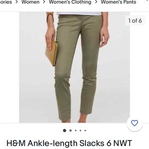 H&M two pairs of slacks Size 0